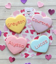Load image into Gallery viewer, Single Heart Cookie
