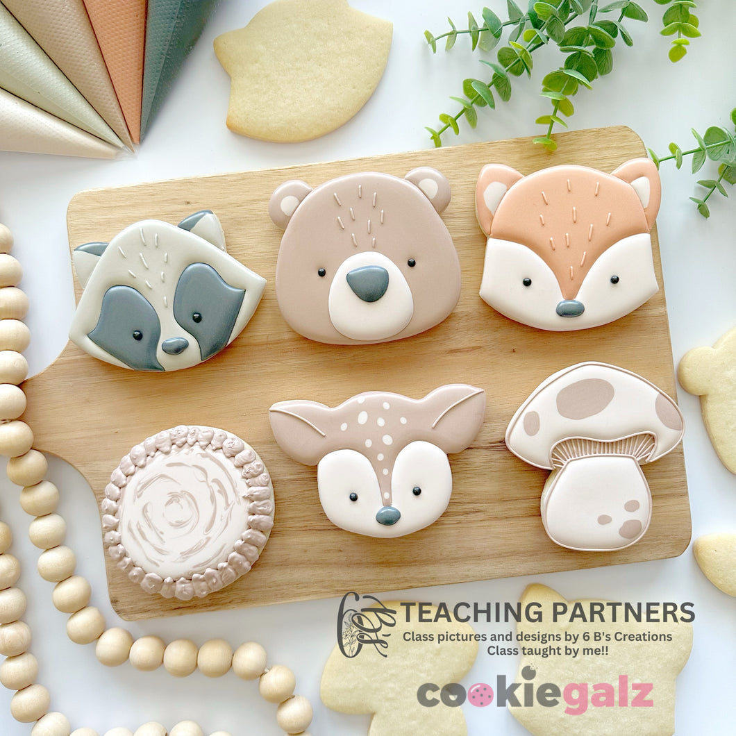 Woodland Cuties Cookie Decorating Class - Tuesday, February 25th 6:30PM - 8:30PM